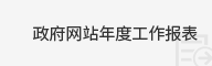 政府网站工作年度报表